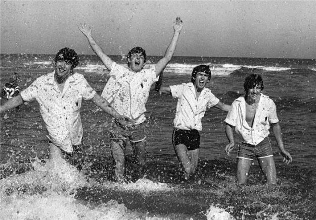 The Beatles in Miami, 1964. Photo by Charles Trainor.